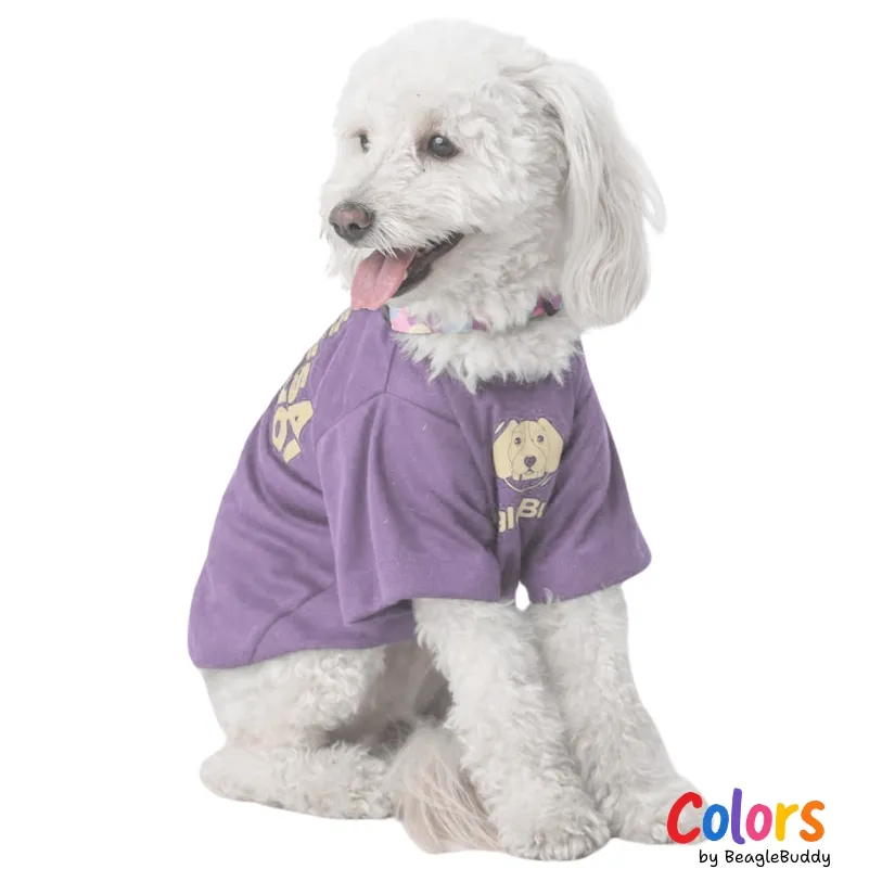 Camiseta Lila VIVO GRATIS - BeagleBuddy