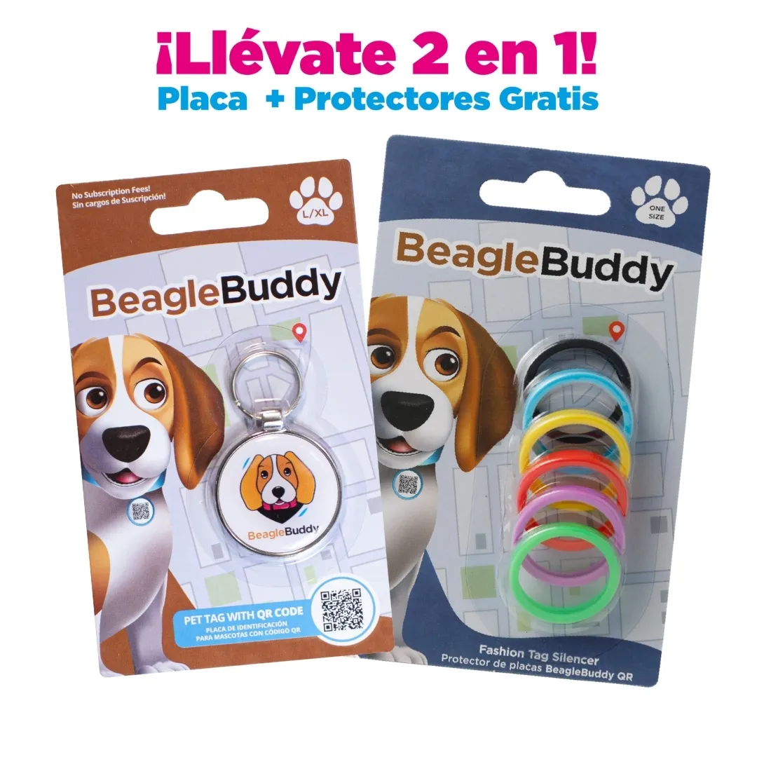 PET TAG QR CODE (COMBO) - BeagleBuddy