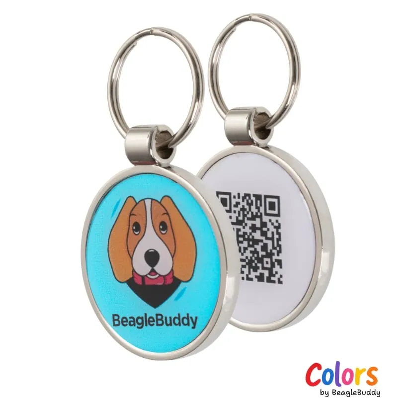 Placa Logan Turquesa - BeagleBuddy
